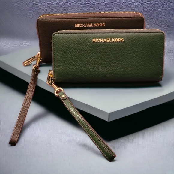 Michael kors jet set wallet in dark green - Picture 9 of 9